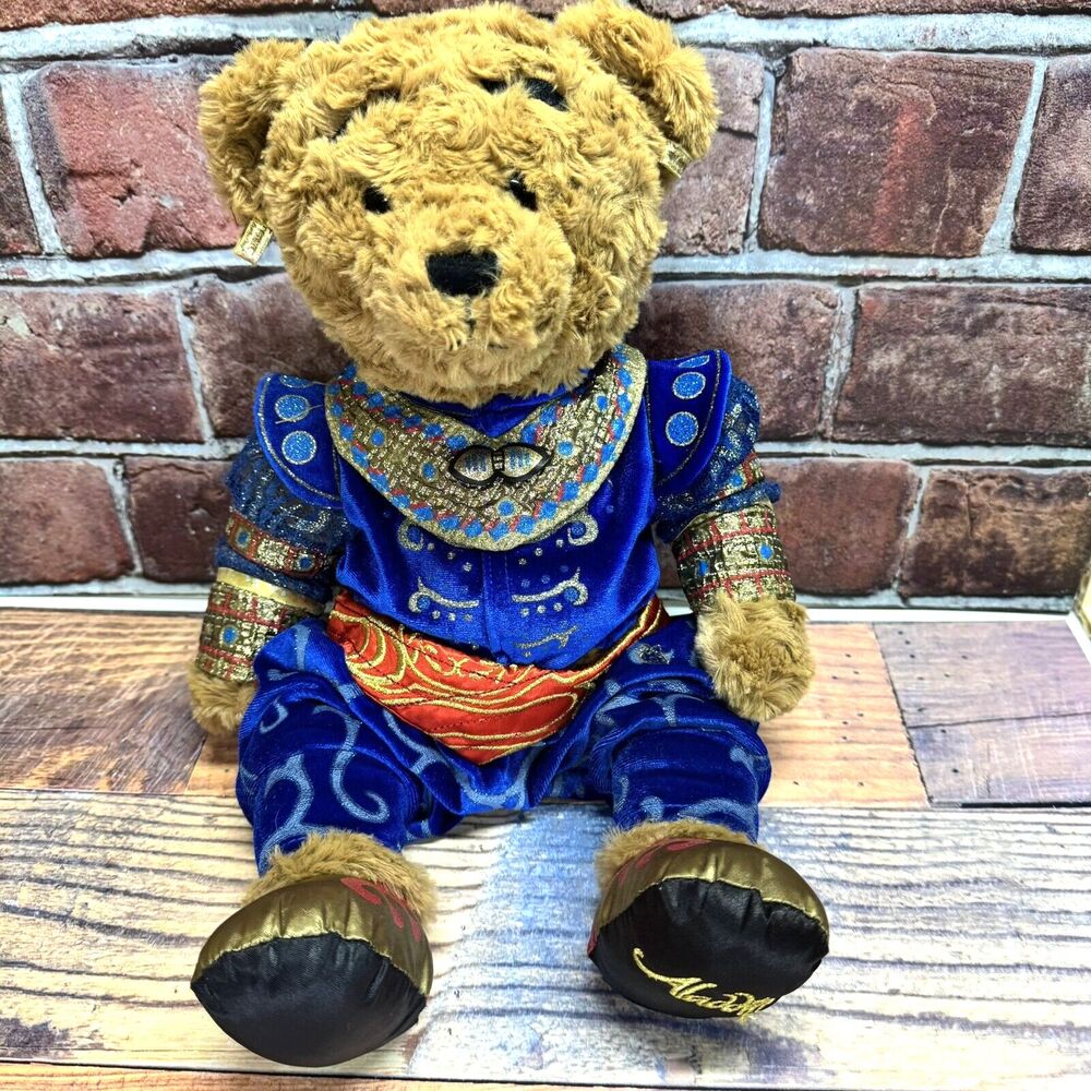 Disney Genie‎ Plush Teddy Bear Aladdin The Broadway Musical Soft Toy